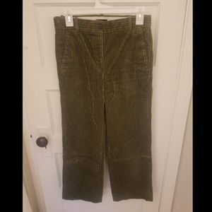J. Crew - Corduroy Wide-Leg cropped pants - size 4